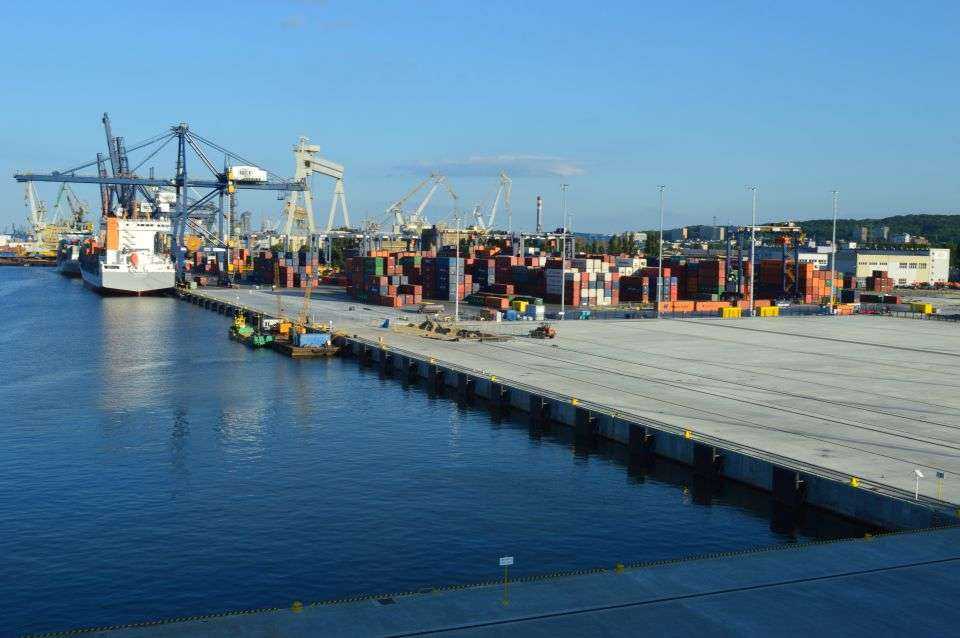 Budowa Nabrzeża Bułgarskiego i Nabrzeża Zamykającego w Porcie Gdynia. Fot. ArcelorMittal