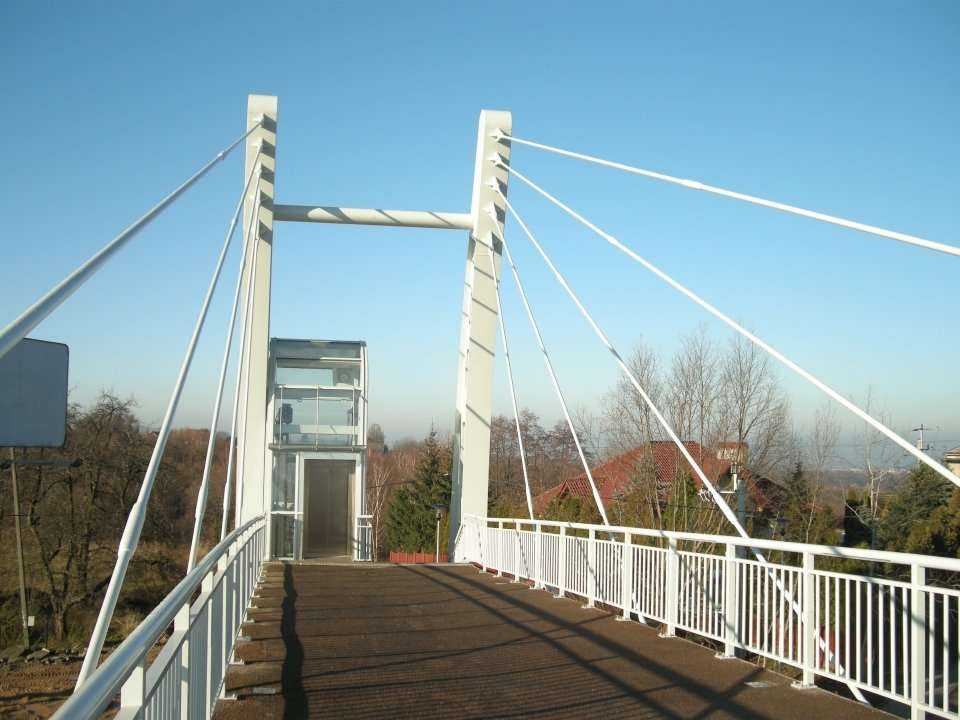 Kładka dla pieszych w Gaju. Fot. z archiwum GDDKiA O/Kraków