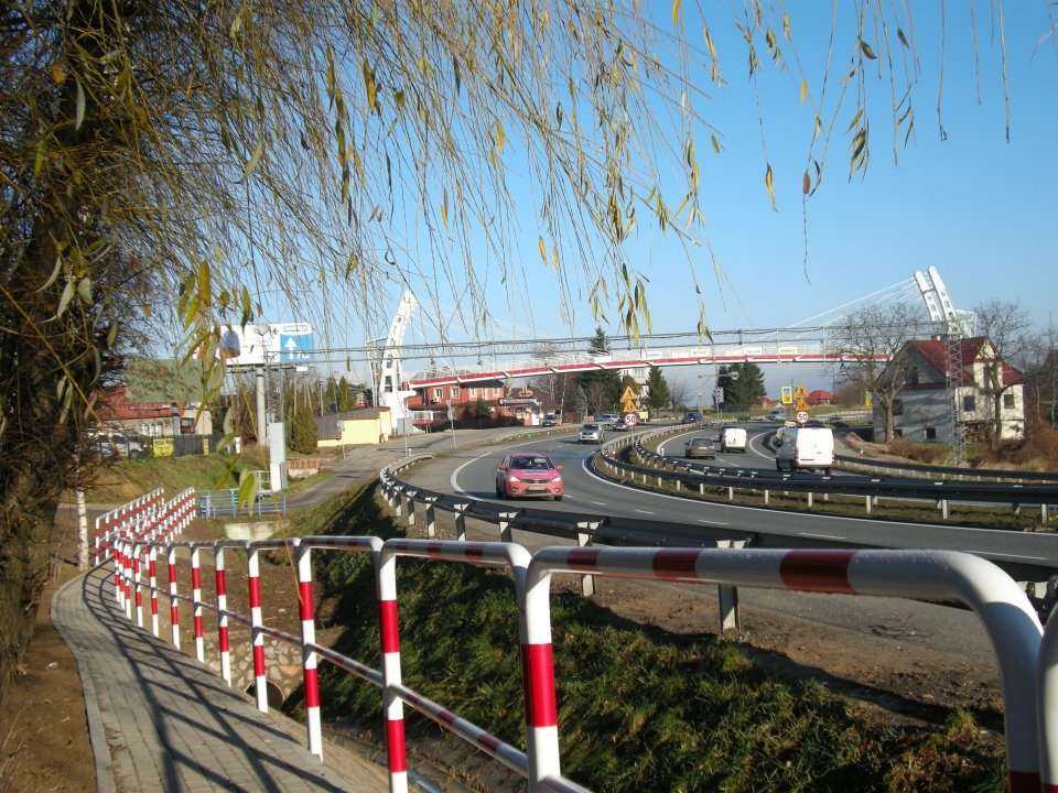 Kładka dla pieszych w Gaju. Fot. z archiwum GDDKiA O/Kraków