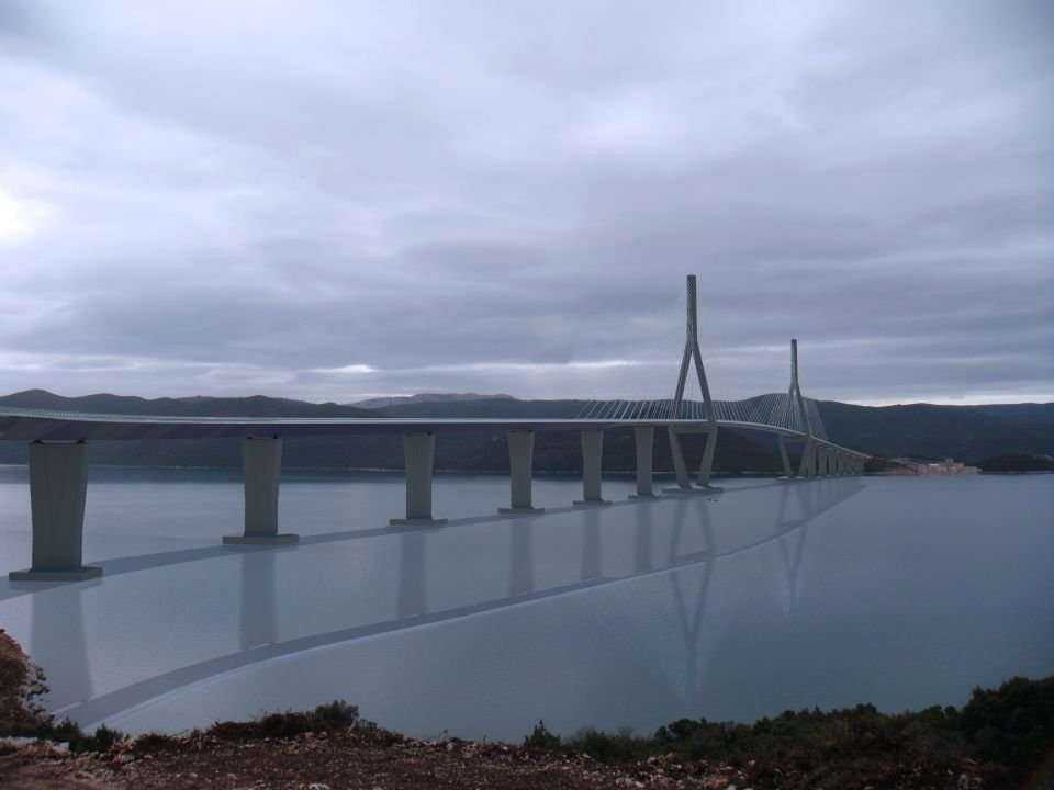 W Dalmacji powstaje długi most