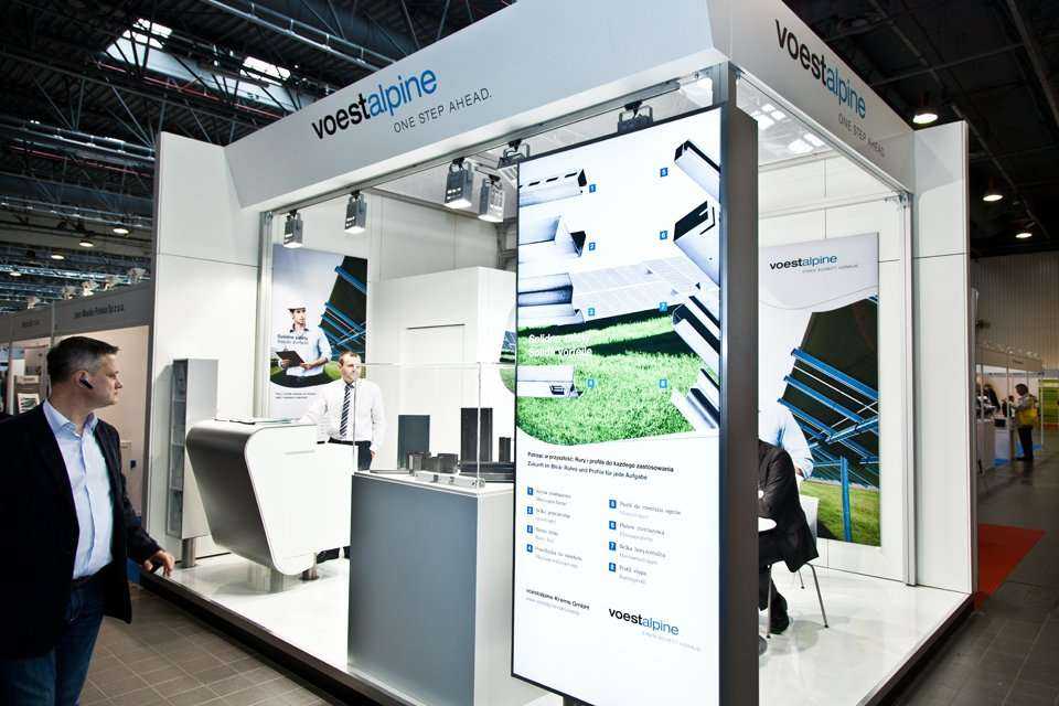 Stoisko voestalpine Group / fot. www.inzynieria.com