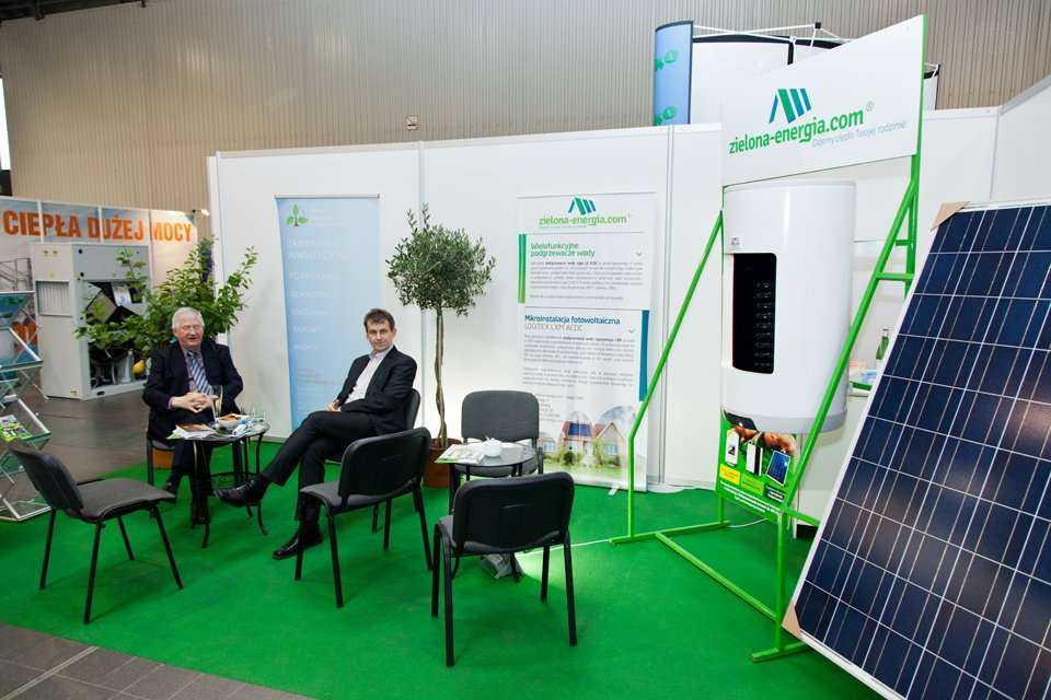 Stoisko zielona-enegia.com - Grupa CEDRO Klimczyk, Gregorczyk Sp. J. / fot. www.inzynieria.com
