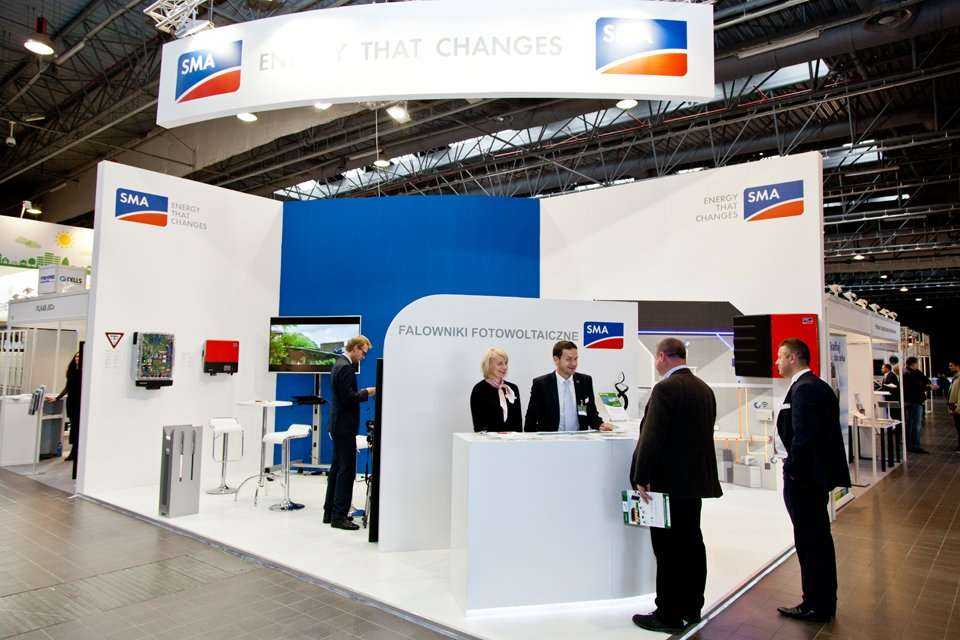 Stoisko SMA Solar Technology AG / fot. www.inzynieria.com