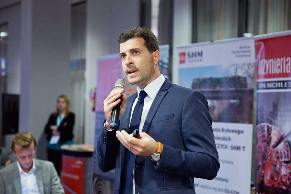 Felice Schiavone, ASTALDI S.p.A. Referat pt. ' Metodologiczne podejście do analizy i projektowania sposobu wykonywania tunelu w kontekście realizacji odcinka trasy S7 pod masywem Mały Luboń' / fot. <a href='http://www.quality-studio.com' target='_blank'>Q