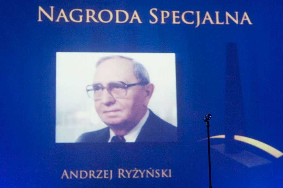 Andrzej Ryżyński - Nagroda Specjalna. Fot. www.inzynieria.com