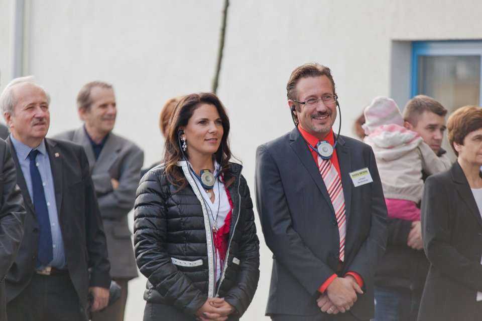 Uroczyste otwarcie fabryki Haba-BETON