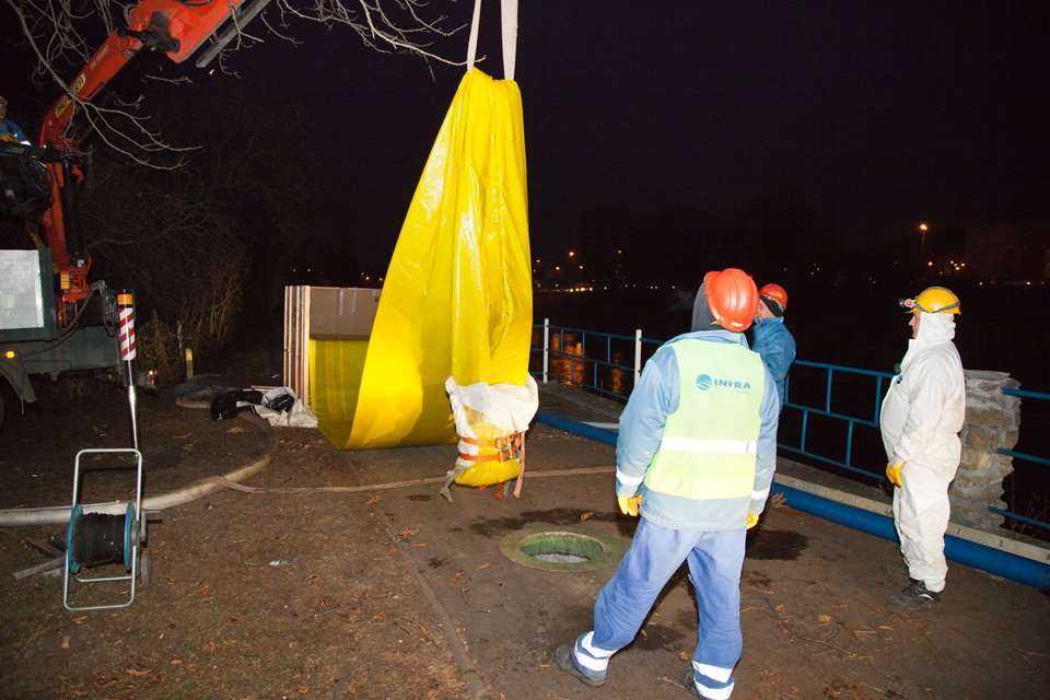 Renowacja kanalizacji miejskiej w Nowym Sączu przez firmę Infra S.A.