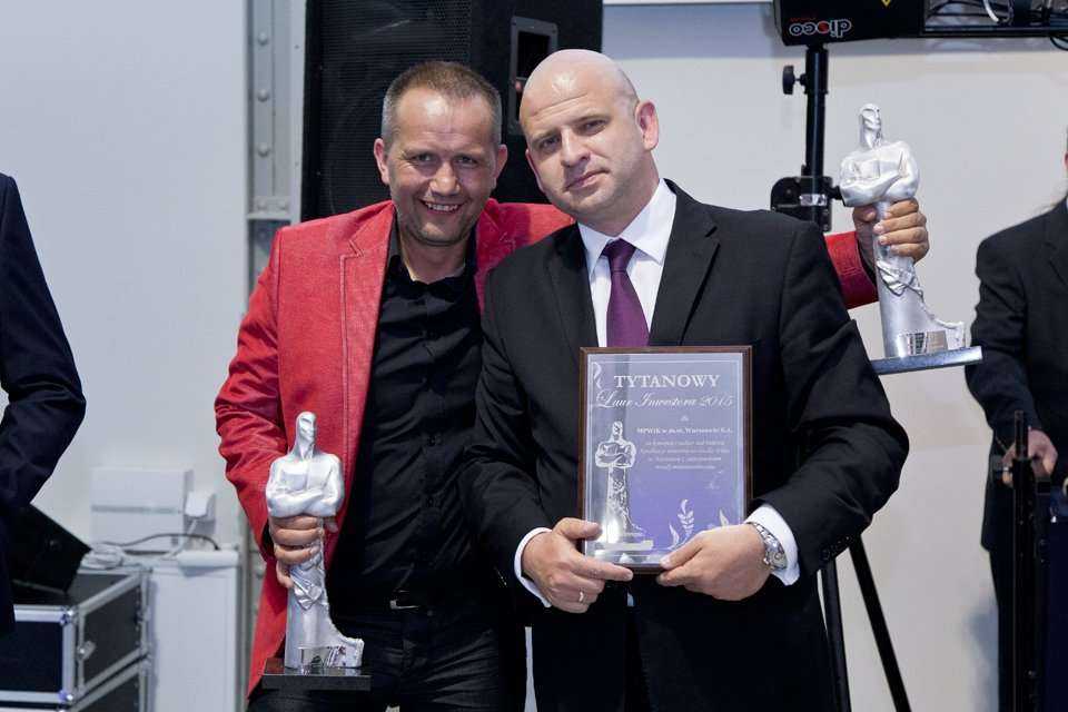 Od lewej: Grzegorz Rak - prezes Przedsiębiorstwa Robót Inżynieryjnych INKOP sp. z o.o. oraz Adam Chwieduk, wiceprezes MPWiK w m.st. Warszawie S.A. / fot. <a href='http://www.quality-studio.com' target='_blank'>Quality Studio</a> dla www.inzynieria.com