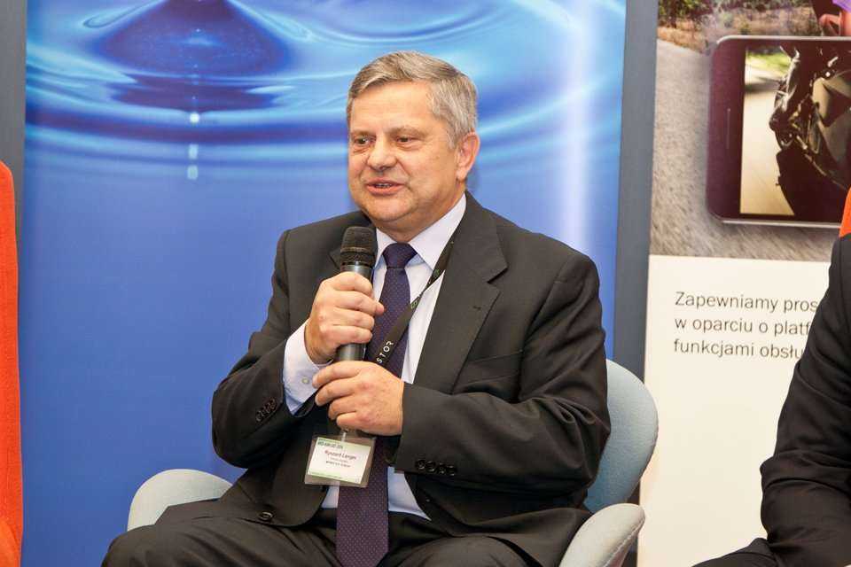 Debatana temat służebności przesyłu. Ryszard Langer - prezes zarządu MPWiK S.A. w Krakowie / fot. www.inzynieria.com
