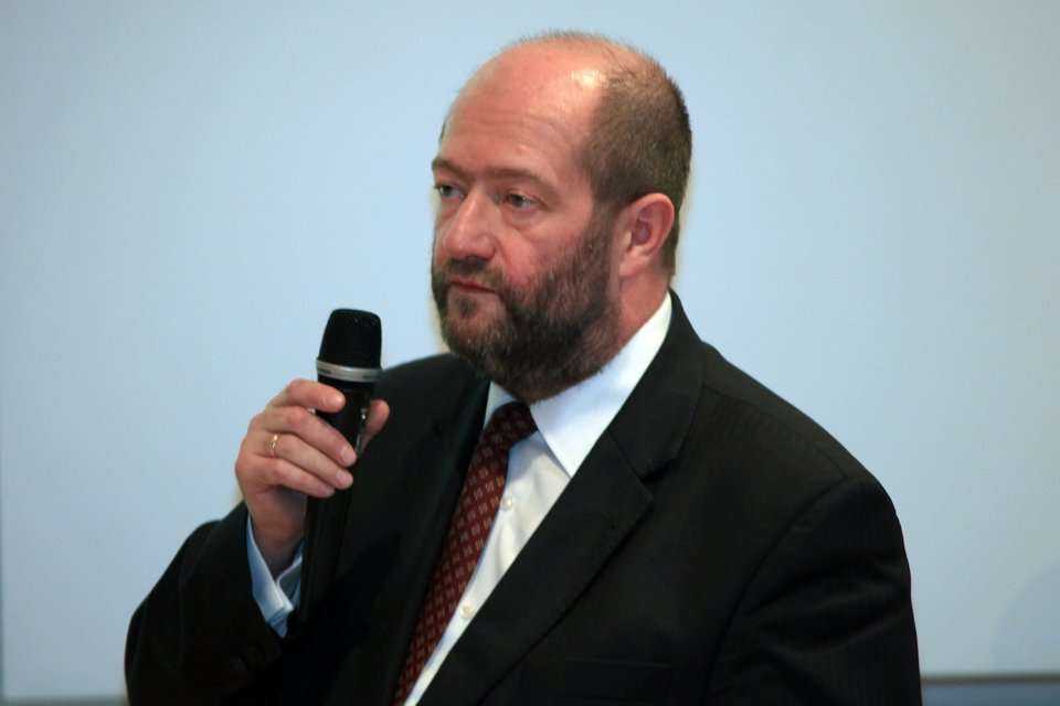 Drugi dzień konferencji w Muzeum Morskim w Karlskronie - Piotr Karasiewicz - Prezes PWiK sp. z o.o. w Zgierzu / fot. <a href='http://www.quality-studio.com' target='_blank'>Quality Studio</a> dla www.inzynieria.com