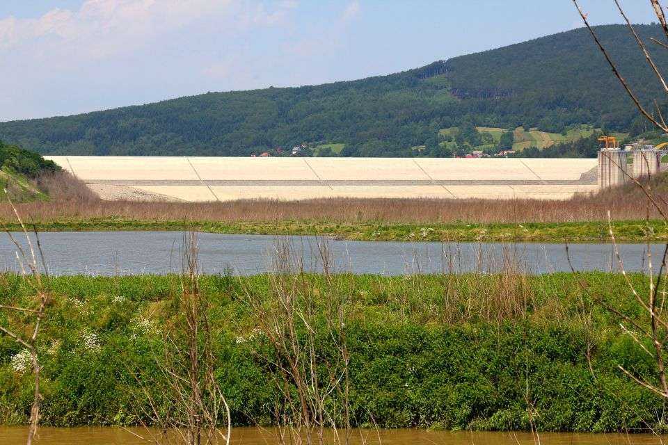 Zbiornik wodny Świnna Poręba i infrastruktura towarzysząca. Fot. z archiwum Skanska S.A.