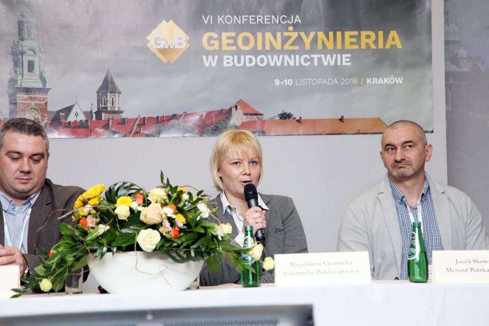 Magdalena Chamielec, Soletanche Polska sp. z o.o. Panel dyskusyjny pt. 'Bezpieczeństwo robót budowlanych' / fot. <a href='http://www.quality-studio.com' target='_blank'>Quality Studio</a> dla www.inzynieria.com