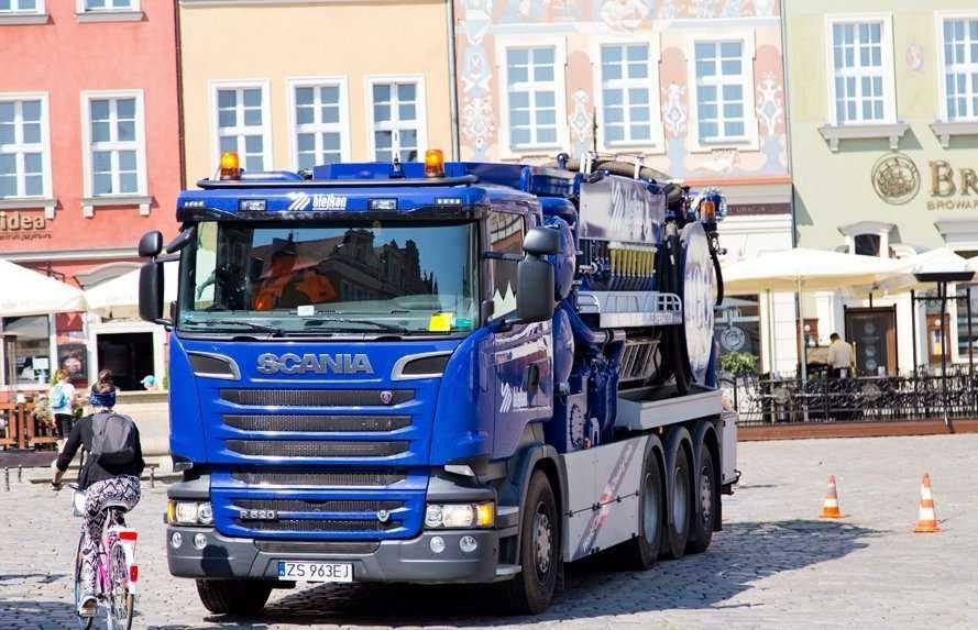 Baza sprzętowo-transportowa w Blejkan S.A. 