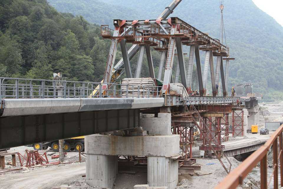 Górska trasa na zimową olimpiadę w Soczi