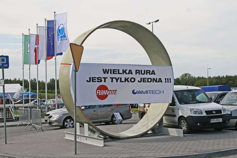 Wystawa maszyn i urządzeń w trakcie bydgoskich targów WOD-KAN 2011. Fot. www.inzynieria.com