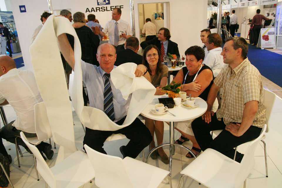 Wystawa maszyn i urządzeń w trakcie bydgoskich targów WOD-KAN 2011. Fot. www.inzynieria.com