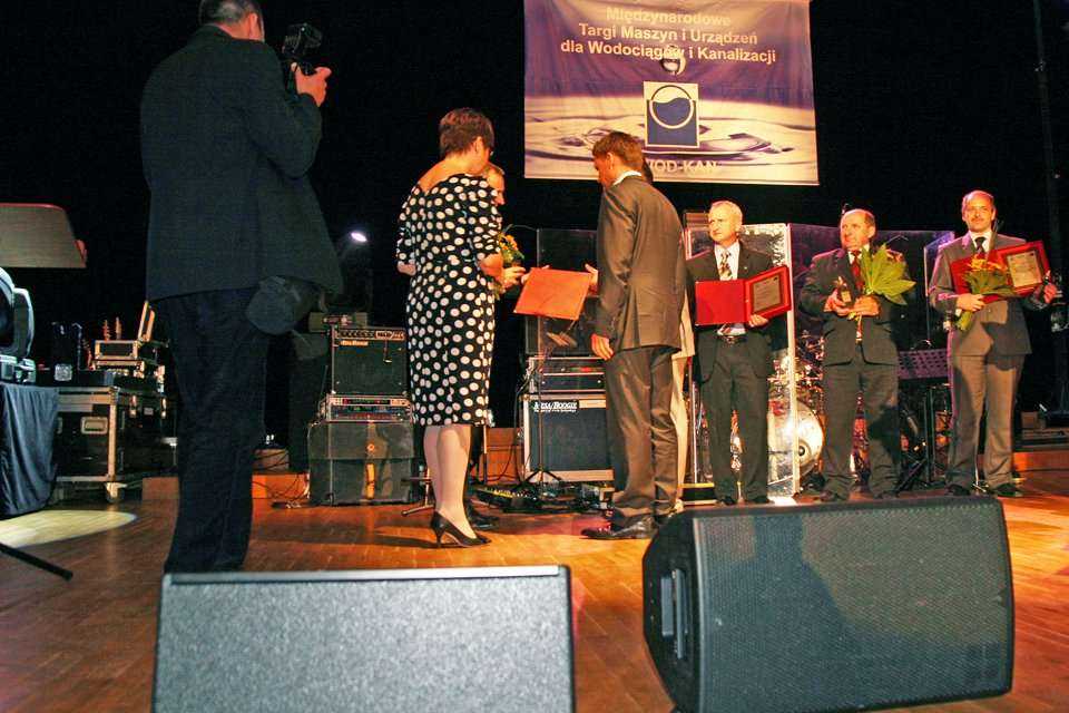 Uroczysta gala połączona z odczytaniem werdyktu jury i wręczeniem nagród targowych. Fot. www.inzynieria.com