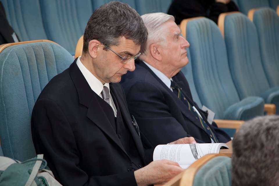 od lewej Prof. dr hab inż. Jerzy Krawczyk -  Instytut Mechaniki Górotworu PAN, Prof. dr hab. inż. Wacław Trutwin - Instytut Mechaniki Górotworu PAN fot. Quality Studio dla www.inzynieria.com