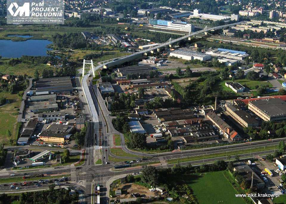 Wizualizacje estakady Lipska - Wielicka