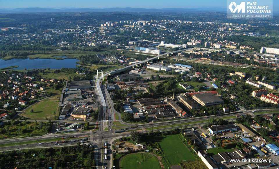 Wizualizacje estakady Lipska - Wielicka