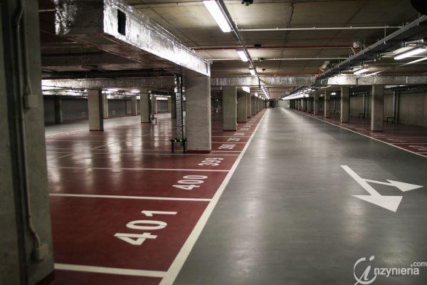 Podziemny parking w Krakowie na pl. Na Groblach
