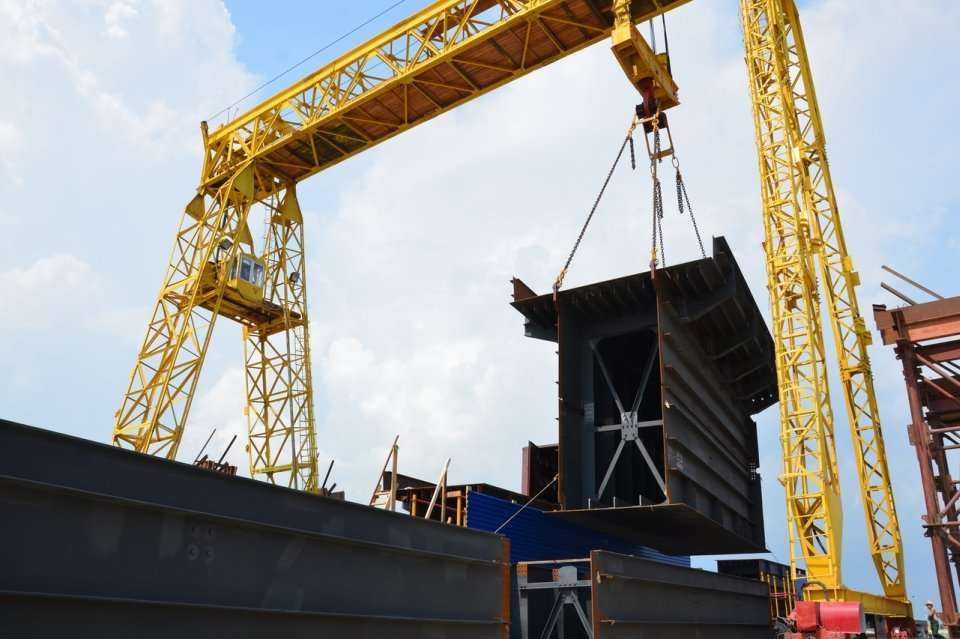 Most drogowo-kolejowy ma połączyć Półwysep Krymski z rosyjskim Półwyspem Tamańskim Źródło: Centrum Informacyjne 'Most Krymski'