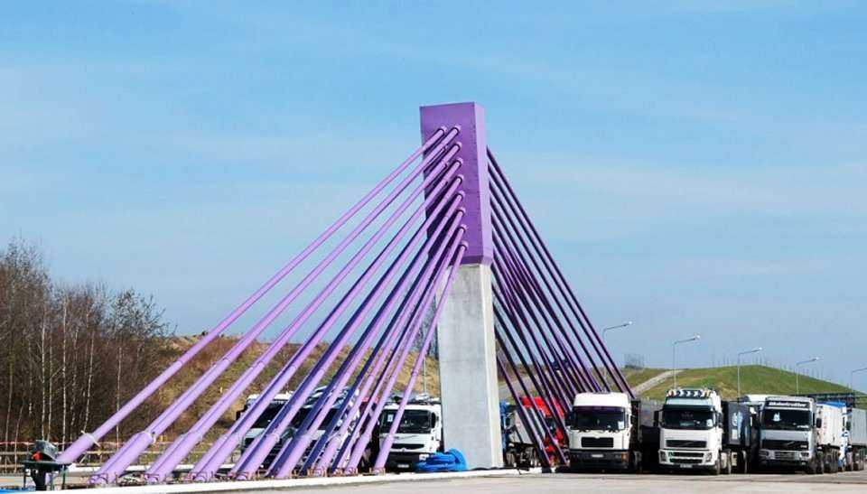 Most autostradowy w Mszanie