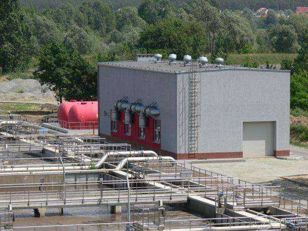 Realizacja Kontraktu nr 1 \'Modernizacja i rozbudowa oczyszczalni ścieków\' w ramach Projektu \'Oczyszczanie ścieków we Włocławku\'. Fot. z archiwum MPWiK sp. z o.o. we Włocławku