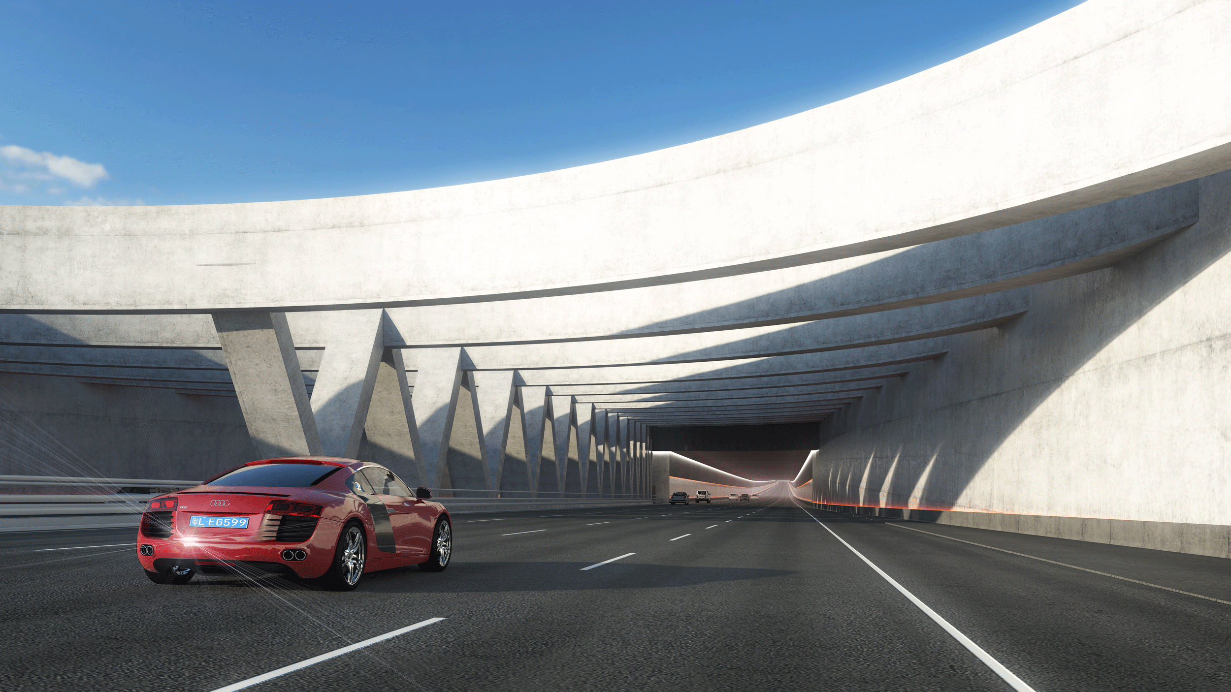 Wizualizacja z archiwum DISSING+WEITLING architecture