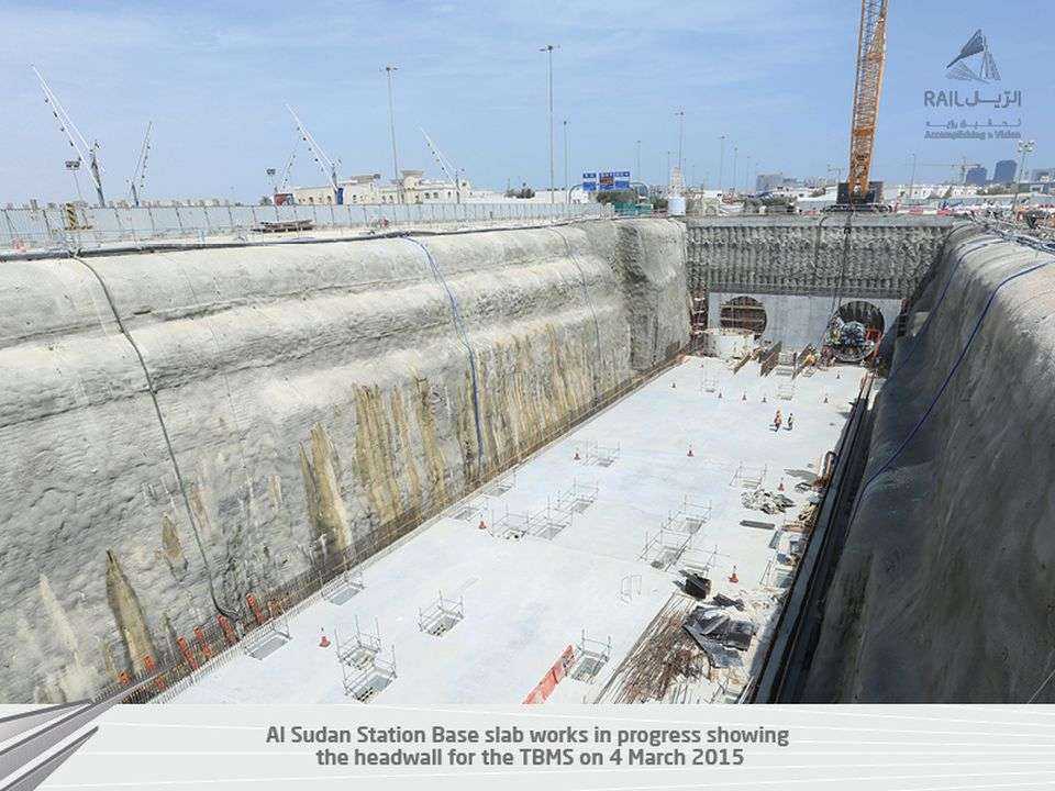 Budowa metra w katarskiej stolicy. Fot. QATAR RAIL