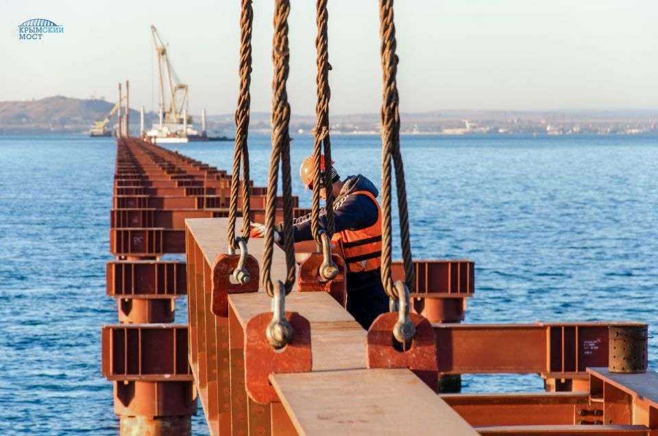 Przeprawa drogowo-kolejowa na Krym. Źródło: КРЫМСКИЙ МОСТ