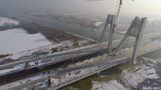 Zobacz nowy most nad Wisłą w Krakowie [galeria]