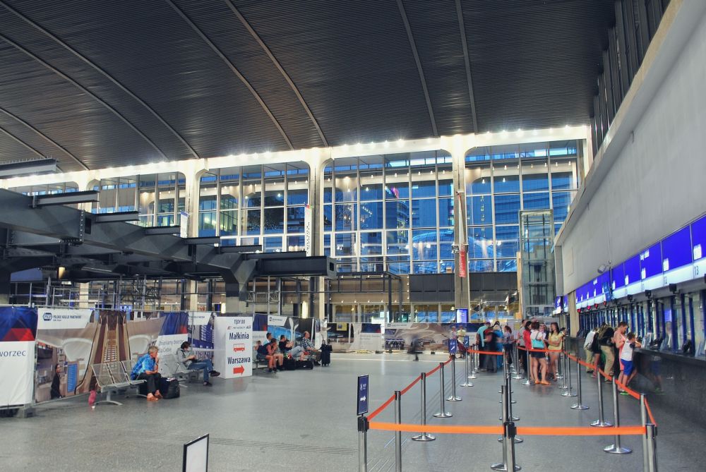 Dworzec Centralny dzisiaj. Fot. Shutterstock