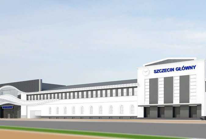 Przebudowa dworca kolejowego w Szczecinie