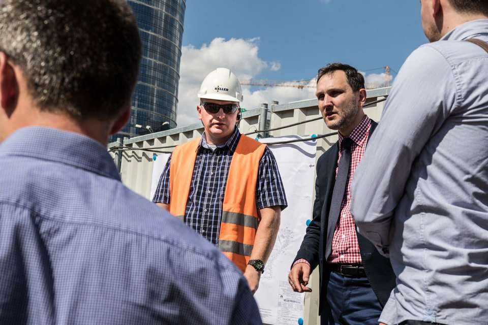Wycieczka techniczna na budowę wieżowców w ramach projektu Sienna Towers w Warszawie / fot. <a href='http://www.quality-studio.com' target='_blank'>Quality Studio</a> dla www.inzynieria.com