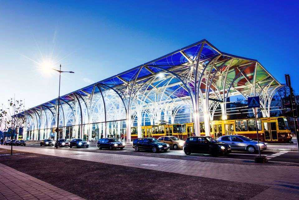 Trasa W-Z w Łodzi. Źródło: Archiwum Miasta Łodzi