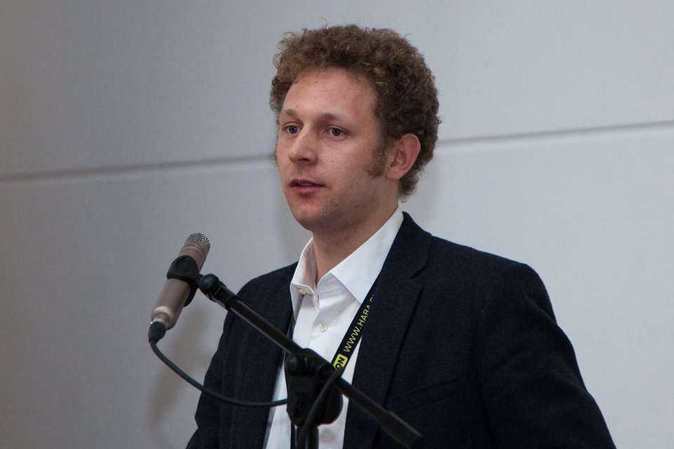 Dipl.-Ing. Robert Spang, Institut Bauen und Umwelt e.V. podczas obrad seminaryjnych. Fot. www.inzynieria.com