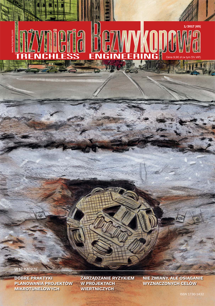 Czasopismo Inżynieria Bezwykopowa 1/2017 [65]